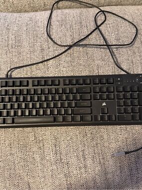 Corsair Black Full-Size Wired Light Up Keyboard